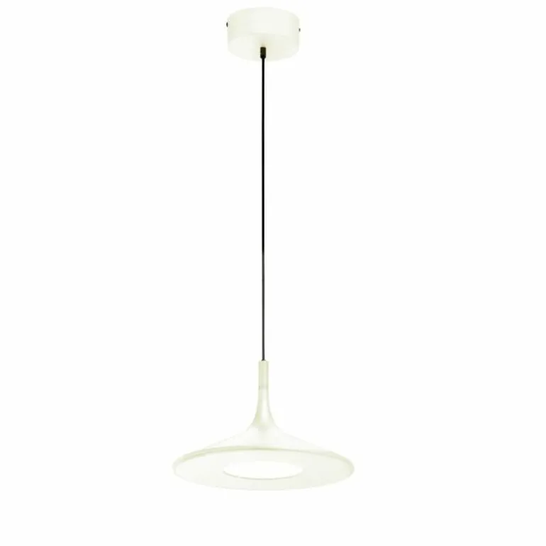 Suspension SCHÖNER-WOHNEN-Kollektion Slim LED Crème, 1 lumière
