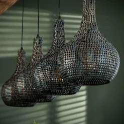 Suspension Seda, 4 lumières