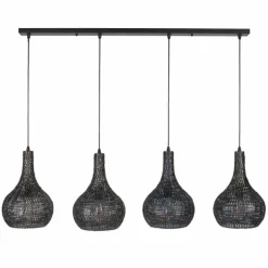 Suspension Seda, 4 lumières