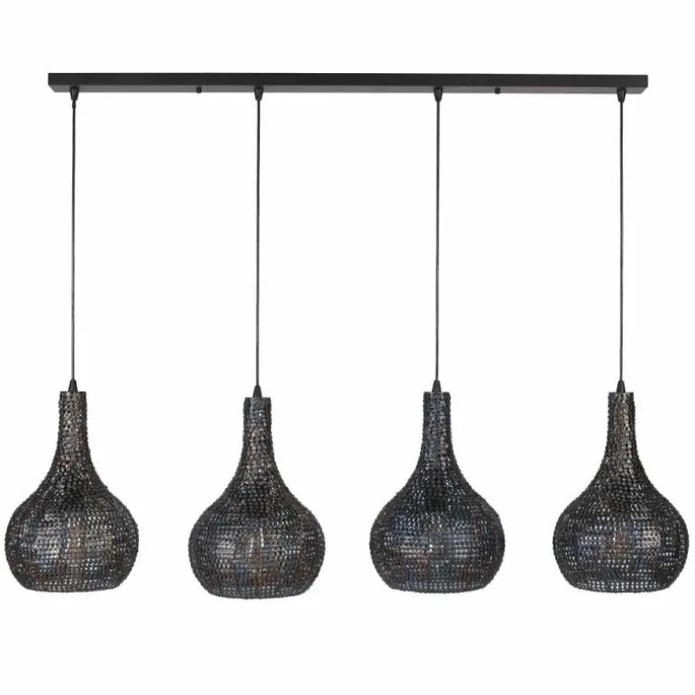 Suspension Seda, 4 lumières