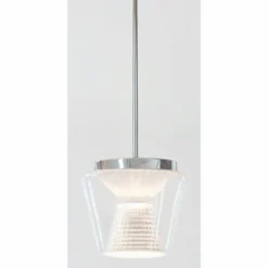 Suspension Serien Lighting ANNEX LED Transparent, Blanc, 1 lumière