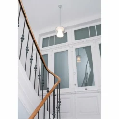 Suspension Serien Lighting ANNEX LED Chrome, Transparent, 1 lumière