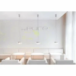 Suspension Serien Lighting CURLING LED Aluminium, 1 lumière