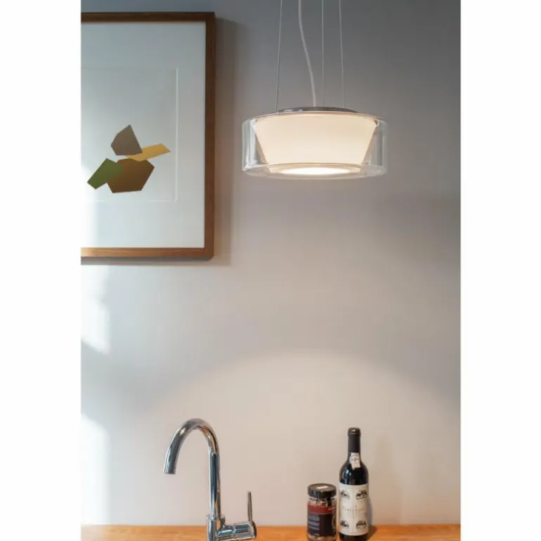 Suspension Serien Lighting CURLING LED Aluminium, 1 lumière
