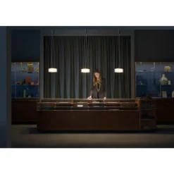 Suspension Serien Lighting CURLING LED Aluminium, 1 lumière