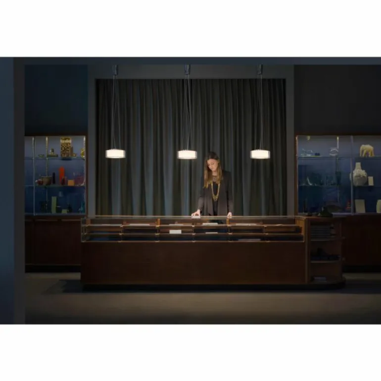 Suspension Serien Lighting CURLING LED Aluminium, 1 lumière