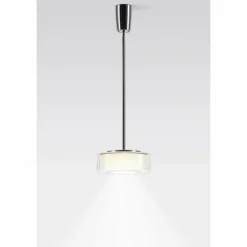 Suspension Serien Lighting CURLING LED Aluminium, Chrome, 1 lumière