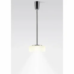 Suspension Serien Lighting CURLING LED Aluminium, Transparent, 1 lumière