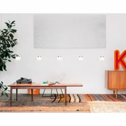 Suspension Serien Lighting REEF LED Acier inoxydable, 1 lumière