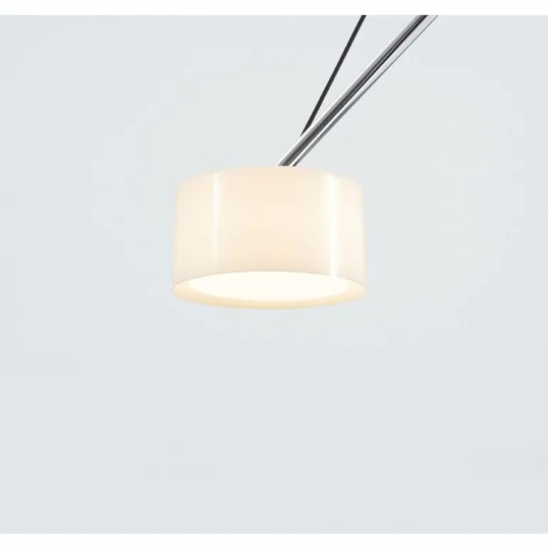 Suspension Serien Lighting TWIN LED Chrome, 2 lumières