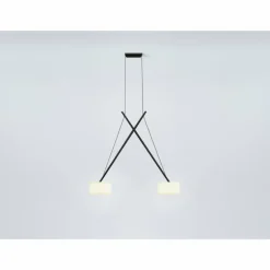 Suspension Serien Lighting TWIN Suspension LED Noir, 1 lumière