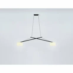 Suspension Serien Lighting TWIN Suspension LED Noir, 1 lumière