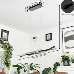 Suspension Serlande LED Aluminium, 1 lumière