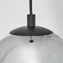 Suspension Sernf Noir, 1 lumière