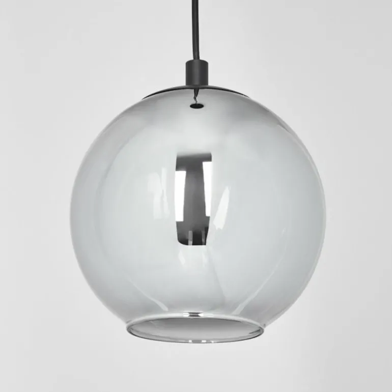 Suspension Sernf Noir, 1 lumière