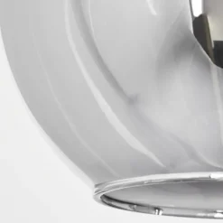 Suspension Sernf Noir, 3 lumières