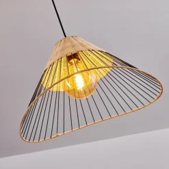 Suspension Shalo Noir, 1 lumière