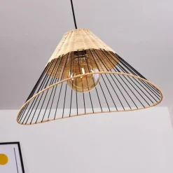 Suspension Shalo Noir, 1 lumière