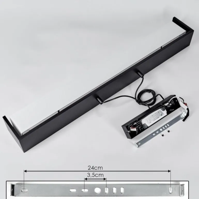 Suspension Siders LED Noir, 1 lumière, Changeur de couleurs