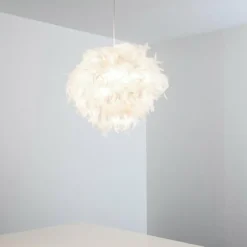 Suspension Skaulo Blanc, 1 lumière