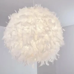 Suspension Skaulo Blanc, 1 lumière