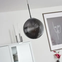 Suspension Sénal Chrome, 1 lumière