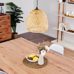 Suspension Solera Noir, 1 lumière