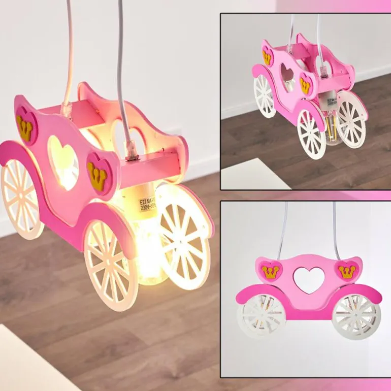 Suspension Srono Rose, 2 lumières