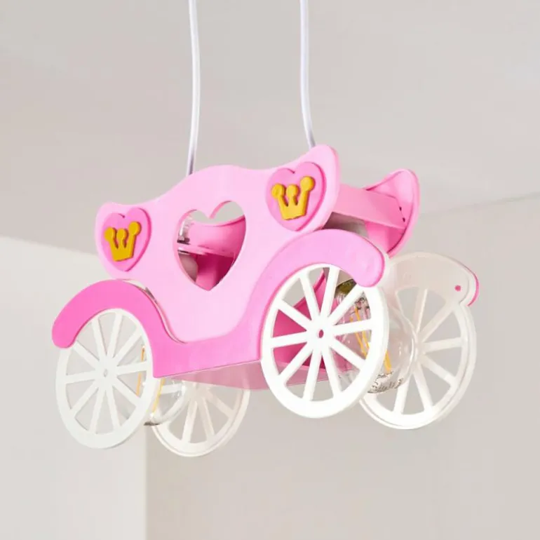 Suspension Srono Rose, 2 lumières