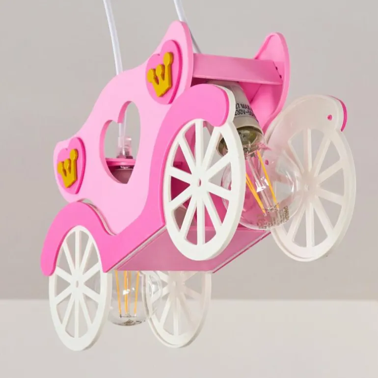 Suspension Srono Rose, 2 lumières