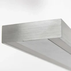 Suspension Steinhauer Bande LED Acier brossé, 4 lumières