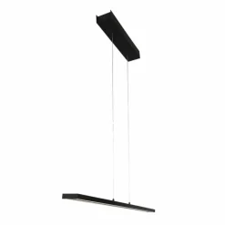 Suspension Steinhauer Bande LED Noir, 4 lumières