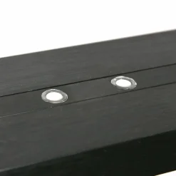 Suspension Steinhauer Bande LED Noir, 4 lumières