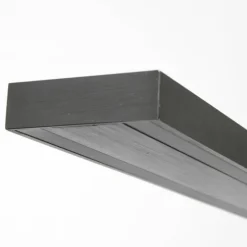 Suspension Steinhauer Bande LED Noir, 4 lumières