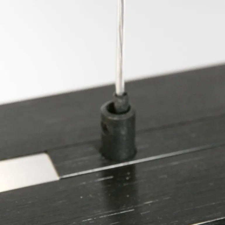 Suspension Steinhauer Bande LED Noir, 4 lumières