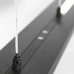 Suspension Steinhauer Bande LED Noir, 4 lumières