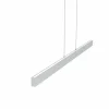Suspension Steinhauer Bande LED Acier brossé, 4 lumières