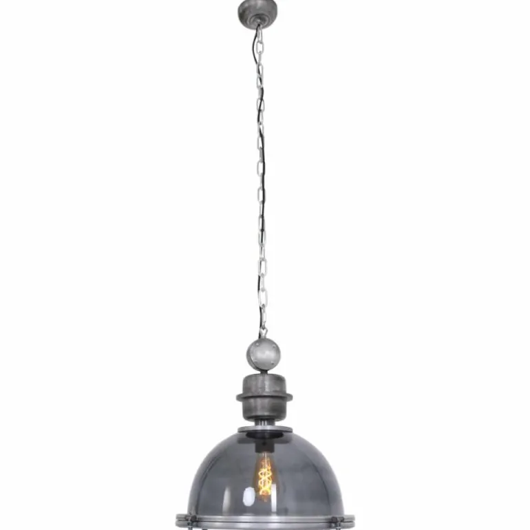 Suspension Steinhauer Bikkel Gris, 1 lumière