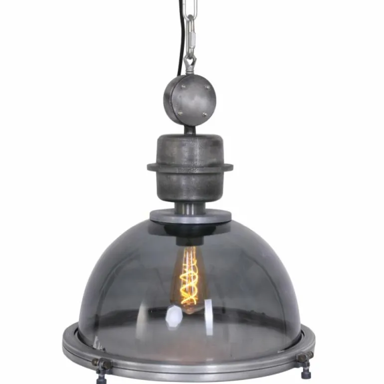 Suspension Steinhauer Bikkel Gris, 1 lumière