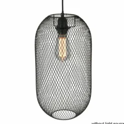 Suspension Steinhauer Bodine Noir, 1 lumière