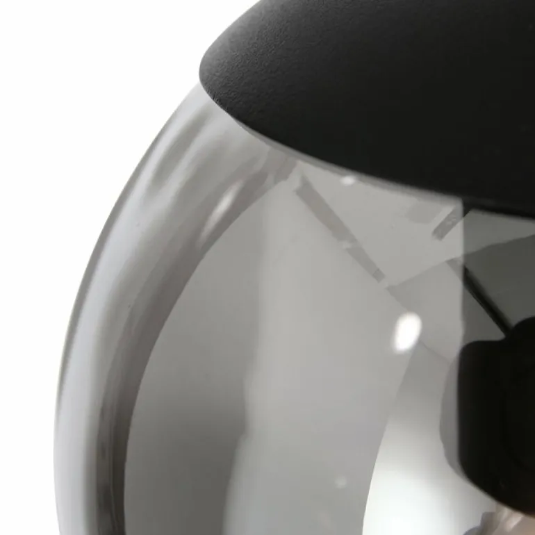 Suspension Steinhauer Bollique Noir, 5 lumières