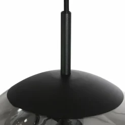 Suspension Steinhauer Bollique Noir, 5 lumières