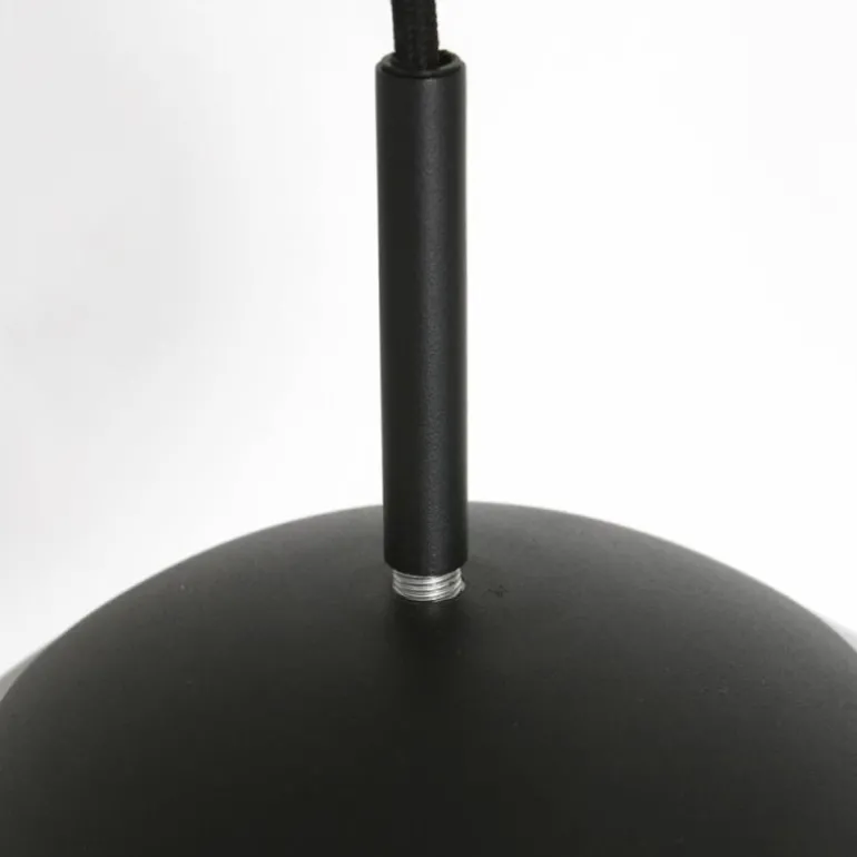 Suspension Steinhauer Bollique Noir, 3 lumières