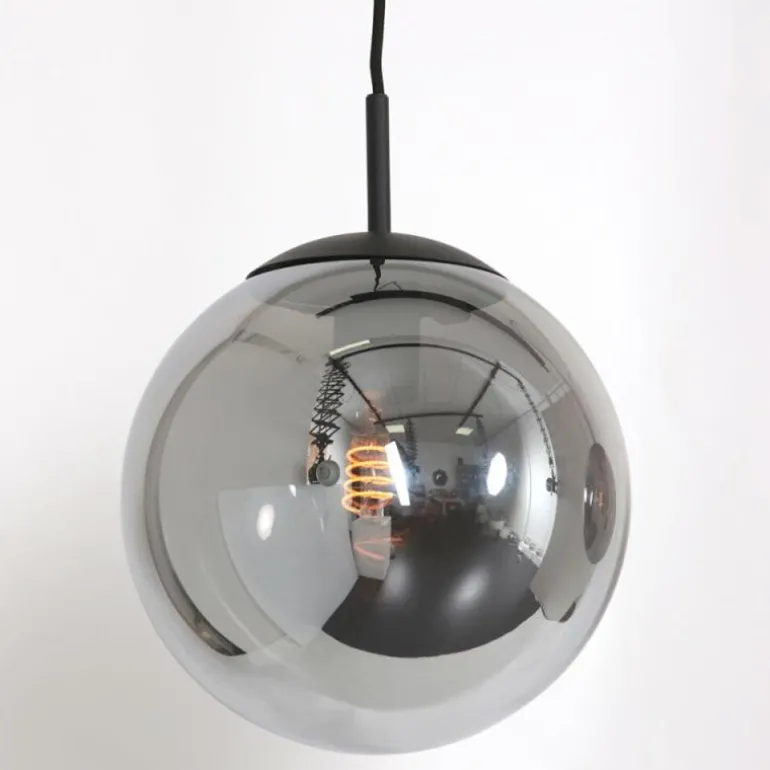 Suspension Steinhauer Bollique Noir, 3 lumières