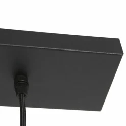 Suspension Steinhauer Bollique Noir, 3 lumières