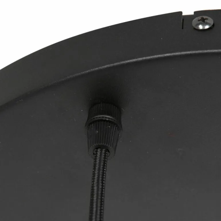 Suspension Steinhauer Bollique Noir, 3 lumières