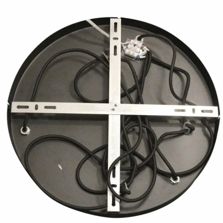 Suspension Steinhauer Bollique Noir, 3 lumières