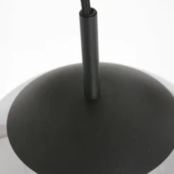 Suspension Steinhauer Bollique Noir, 3 lumières