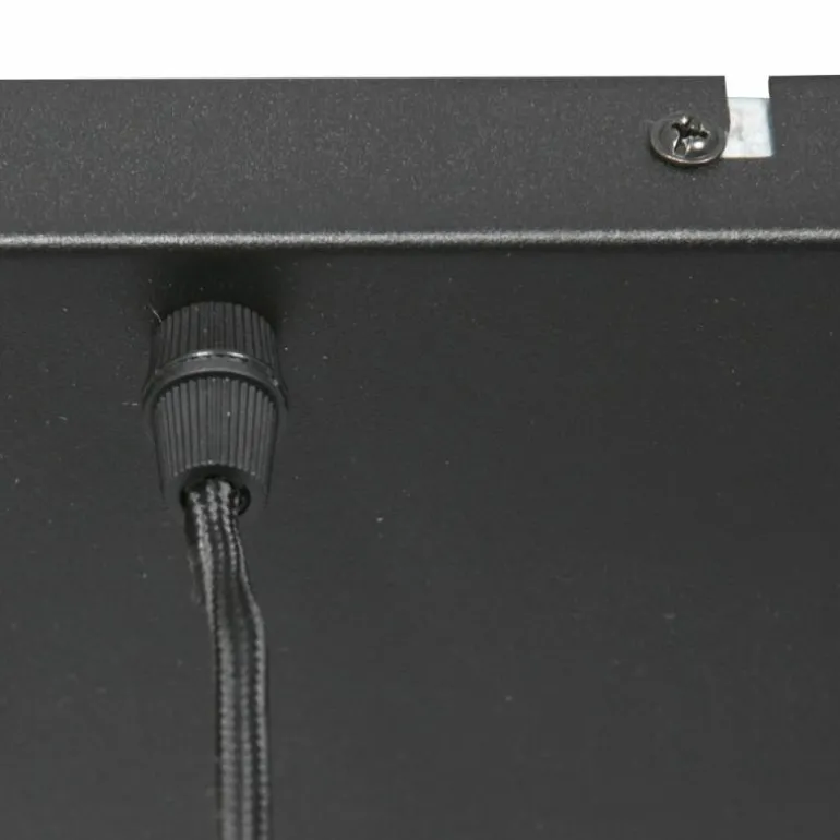 Suspension Steinhauer Bollique Noir, 6 lumières