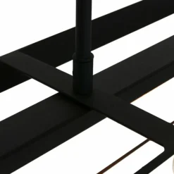Suspension Steinhauer Buckley Noir, 5 lumières